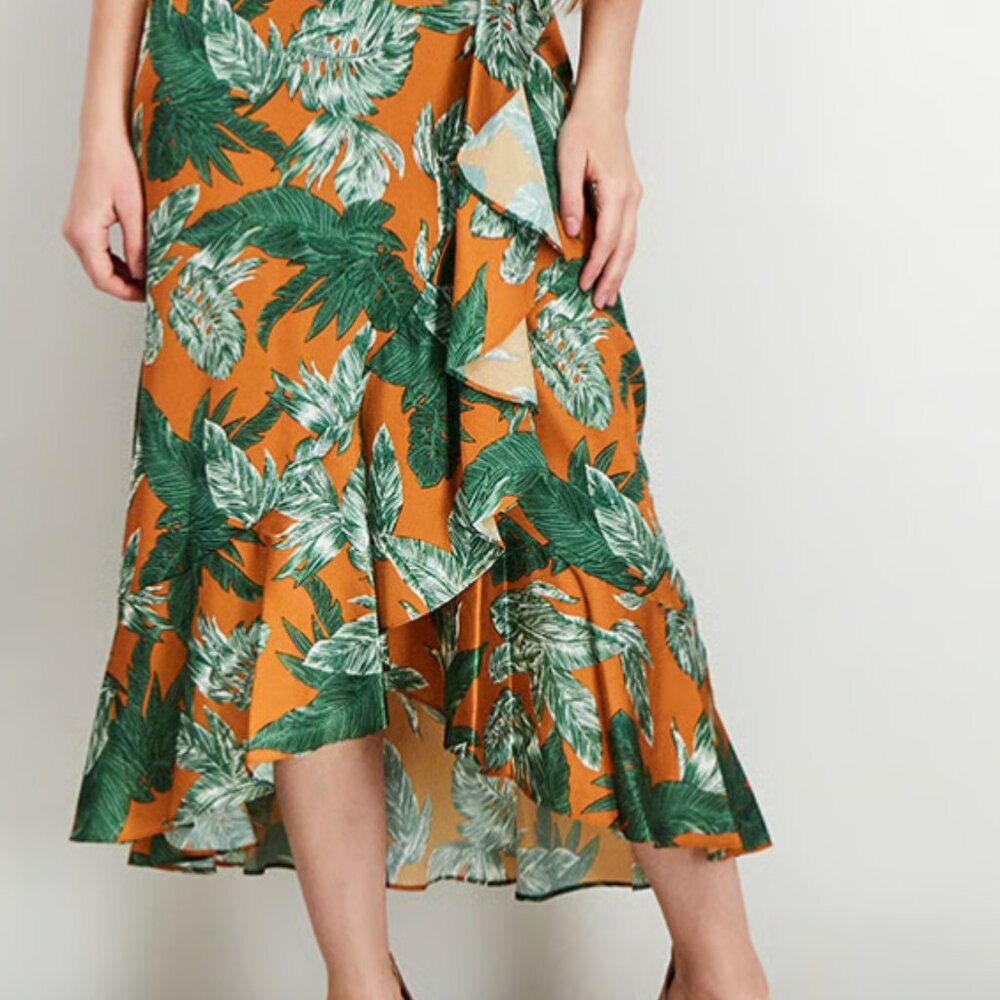 Sam Edelman Floral Wrap Dress~size 8 - Picture 10 of 15